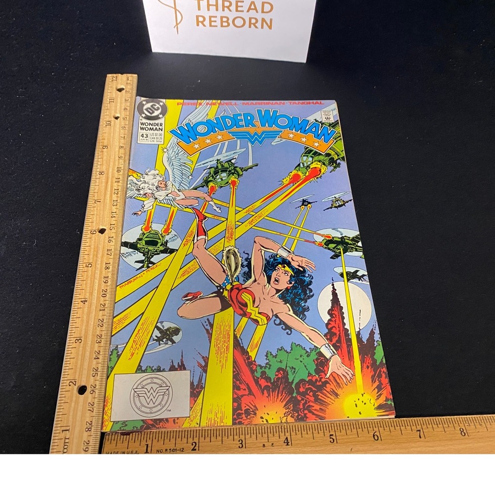 Wonder Woman Comic Book 43 DC‎ Comics Vintage 1991 Perez Newell Marrinan Tanghal